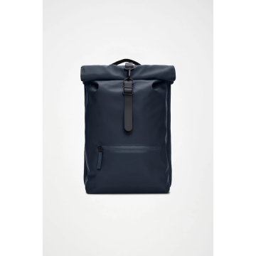 RAINS Rolltop Rucksack 47 Navy