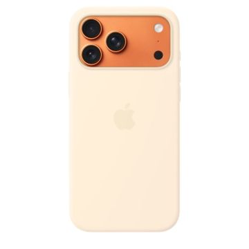 Apple iPhone 17 Pro Max Silicone Case with MagSafe - Vanilla (SEASONAL)