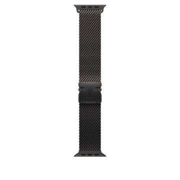 49mm Black Titanium Milanese Loop - Large