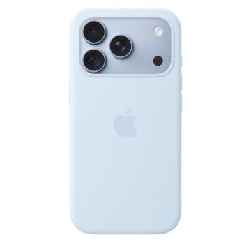 Apple iPhone 18 Pro Silicone Case with MagSafe - Crisp Blue