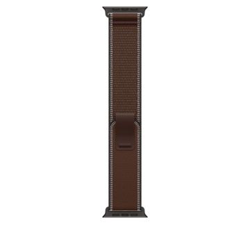49mm Dark Umber Trail Loop - M/L - Black Titanium Finish