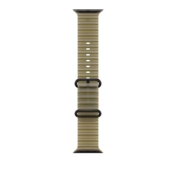 49mm Translucent Kelp Ocean Band - Black Titanium Finish